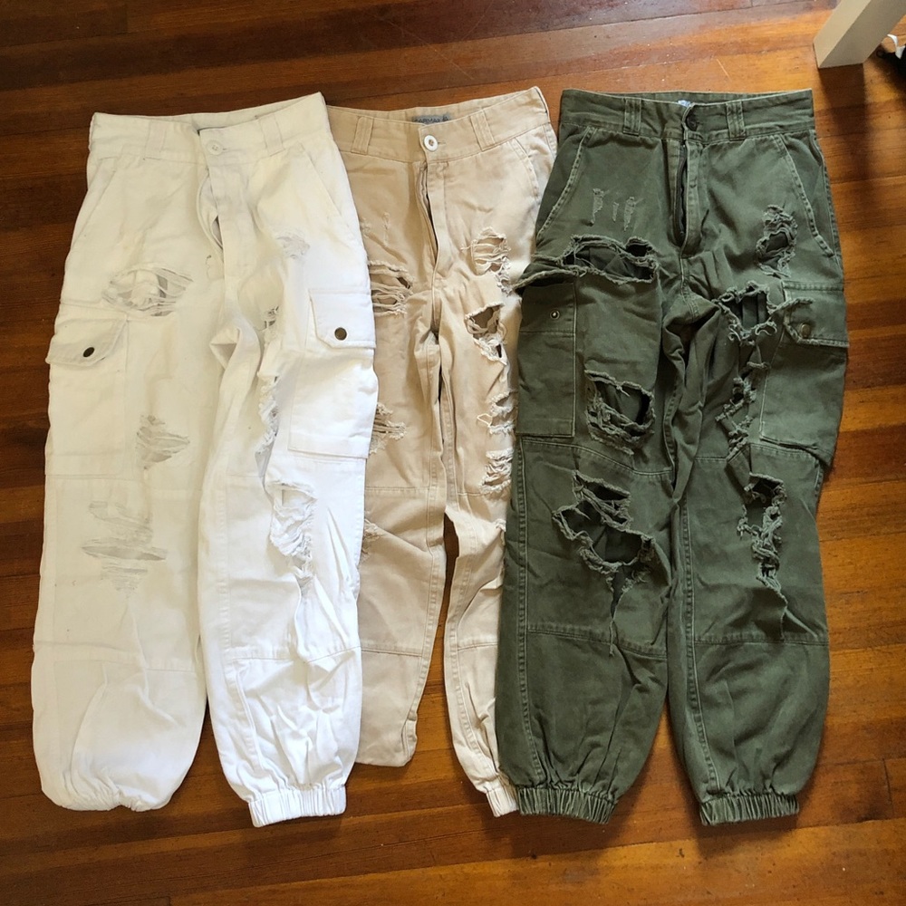BAGGY GRINDED CARGO PANT - Picture 4 of 4